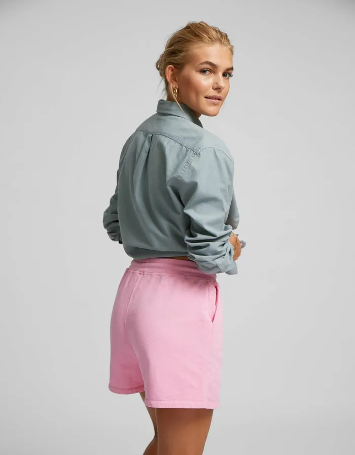 Women Women Organic Sweatshorts Cedar Brown Colorful Standard Shorts