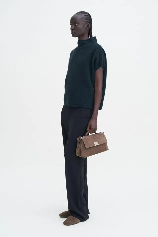Women Ximena Sweater Forest Green Filippa K Knitwear
