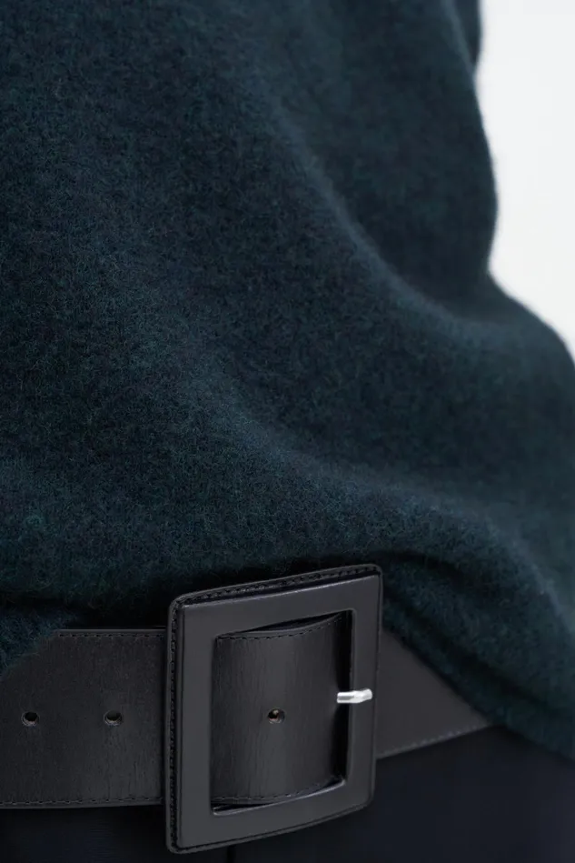 Women Ximena Sweater Forest Green Filippa K Knitwear