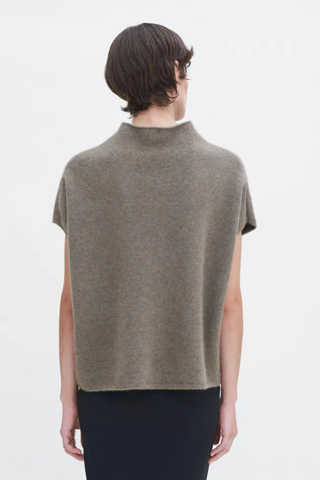 Women Ximena Sweater Moss Grey Filippa K Knitwear