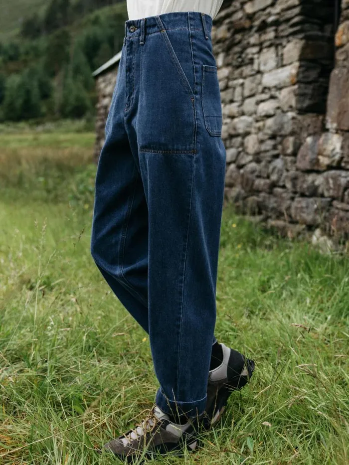 Women Yarrel Jean Retro Indigo Finisterre Trousers and Leggings