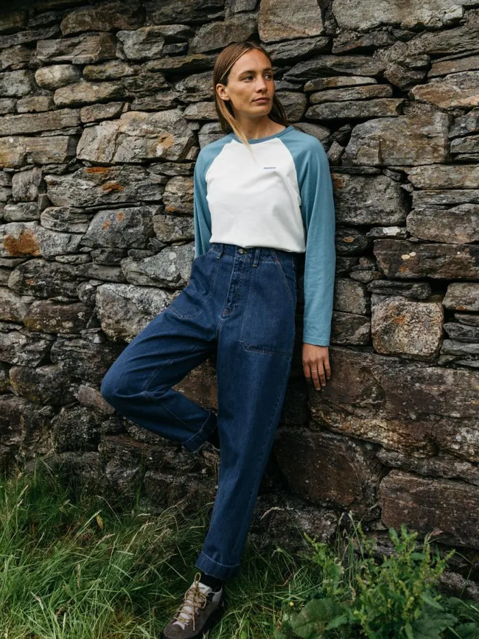 Women Yarrel Jean Retro Indigo Finisterre Trousers and Leggings