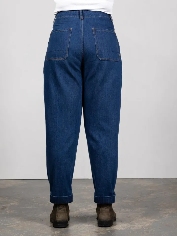 Women Yarrel Jean Retro Indigo Finisterre Trousers and Leggings