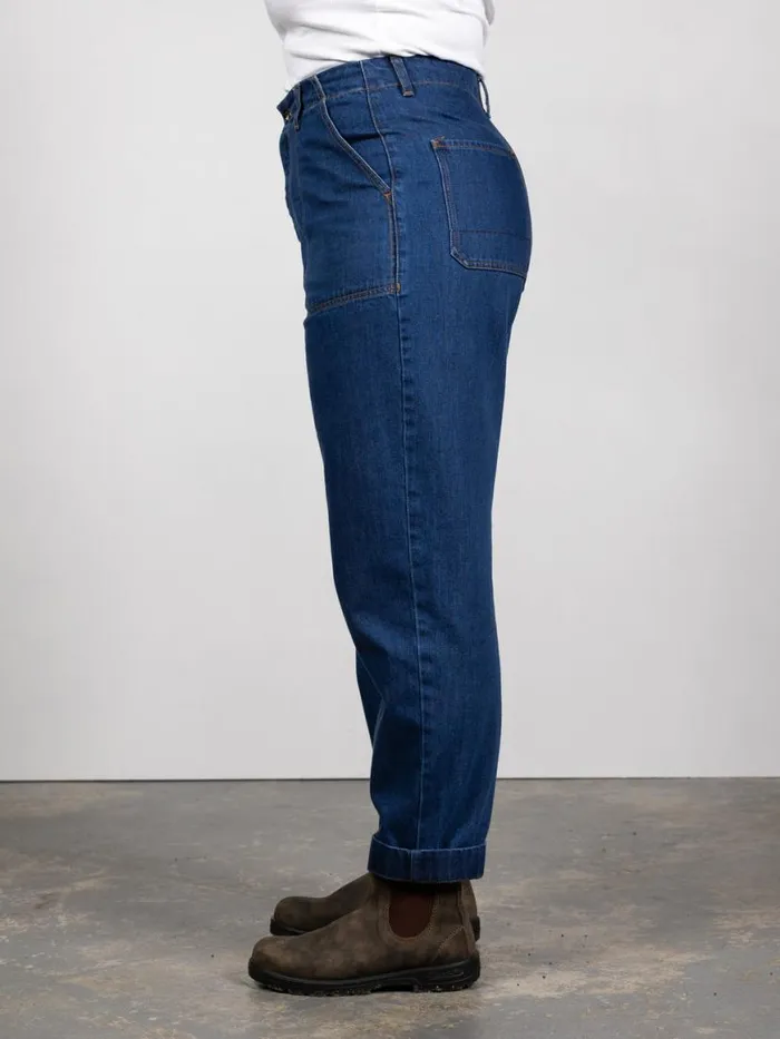 Women Yarrel Jean Retro Indigo Finisterre Trousers and Leggings