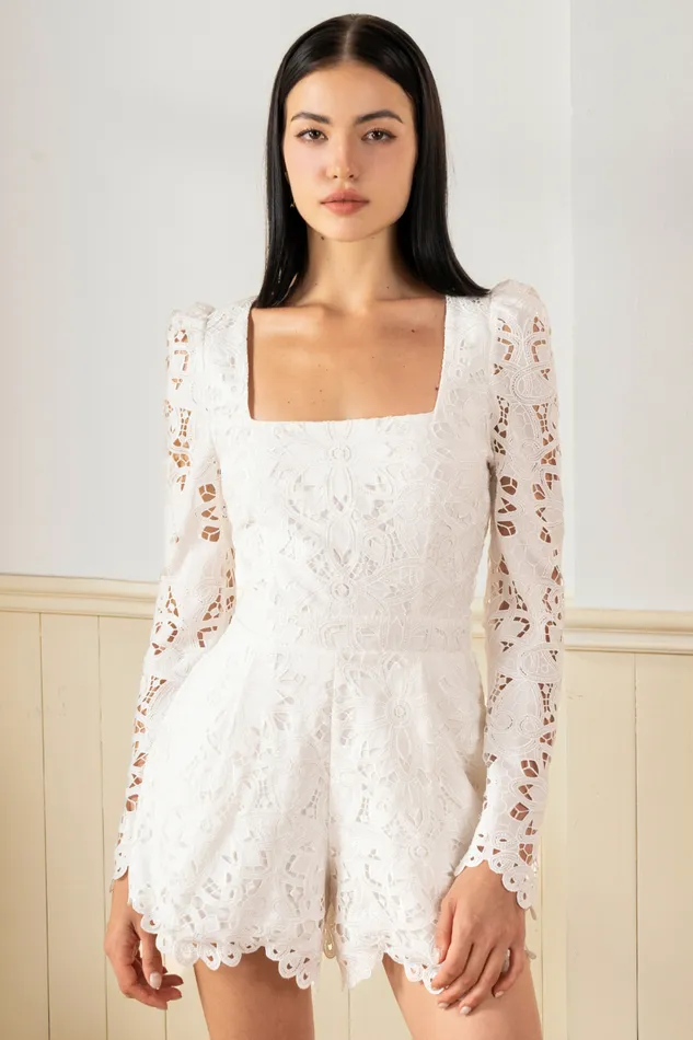 Women YUMI KIM Jumpsuits and Rompers JAMIE ROMPER Sedona Lace
