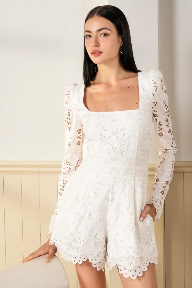 Women YUMI KIM Jumpsuits and Rompers JAMIE ROMPER Sedona Lace