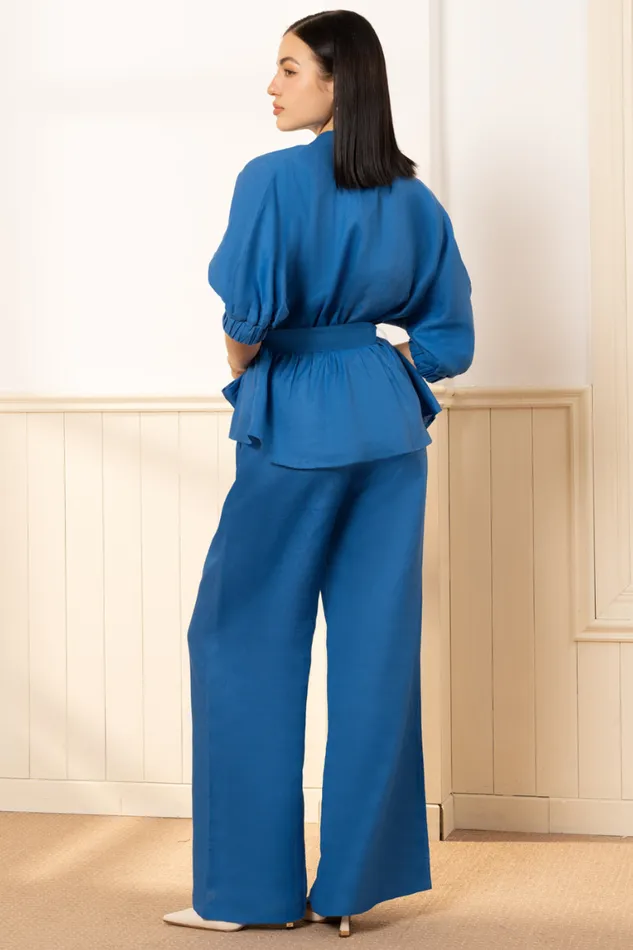 Women YUMI KIM Tops DARA TOP Royal Linen