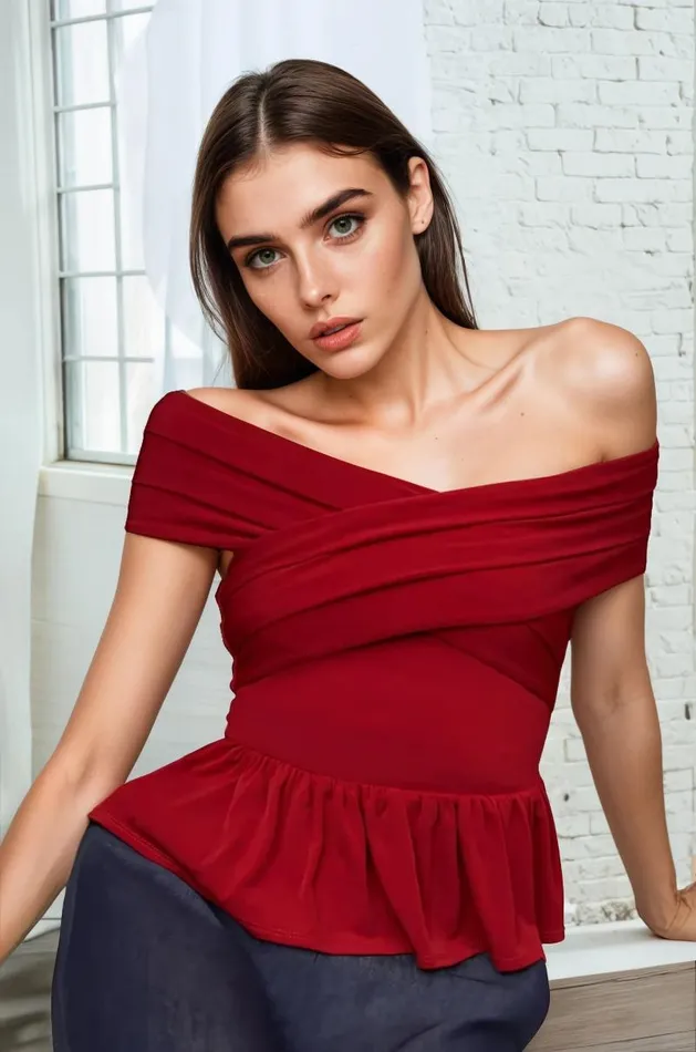 Women YUMI KIM Tops MAYA TOP Burgundy
