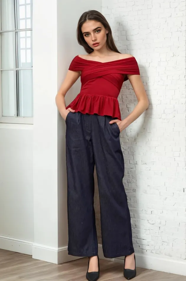Women YUMI KIM Tops MAYA TOP Burgundy