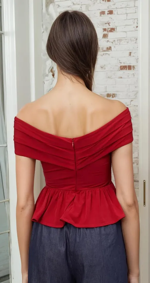 Women YUMI KIM Tops MAYA TOP Burgundy