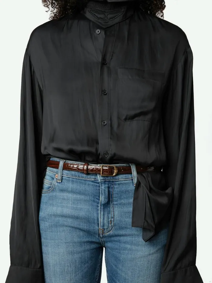 Women Zadig and Voltaire Belts Rise Belt Bonny Women Zadig and Voltaire Belts Rise Belt Bonny