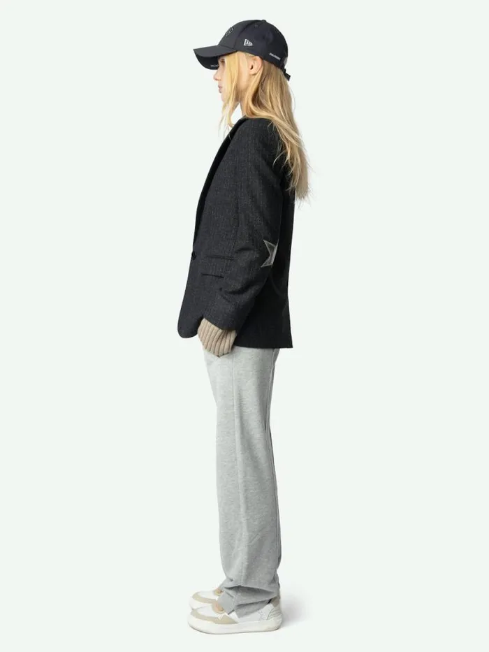 Women Zadig and Voltaire Blazers Valse Blazer Anthracite Women Zadig and Voltaire Blazers Valse Blazer Anthracite