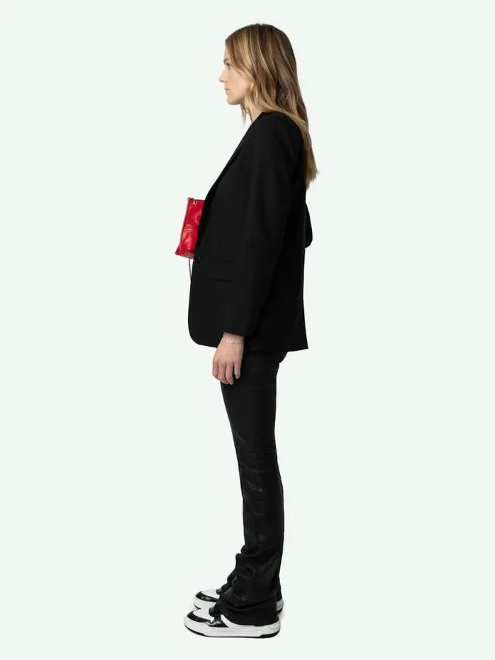Women Zadig and Voltaire Blazers Valse Diamante Blazer Black