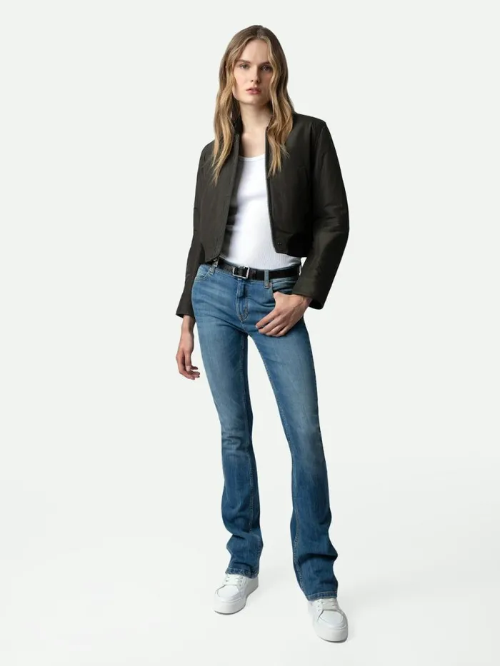 Women Zadig and Voltaire Jackets and Coats Bunta Reversible Leather Jacket Black Women Zadig and Voltaire Jackets and Coats Bunta Reversible Leather Jacket Black