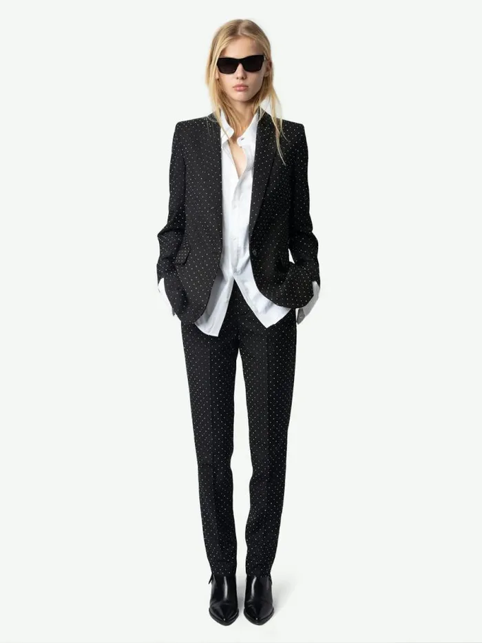 Women Zadig and Voltaire Jackets and Coats Valse Blazer Black