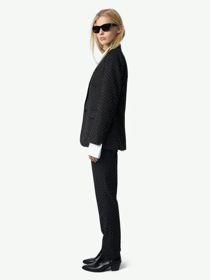 Women Zadig and Voltaire Jackets and Coats Valse Blazer Black