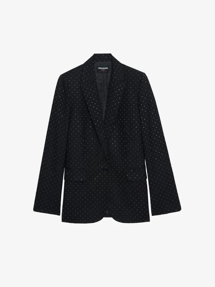 Women Zadig and Voltaire Jackets and Coats Valse Blazer Black