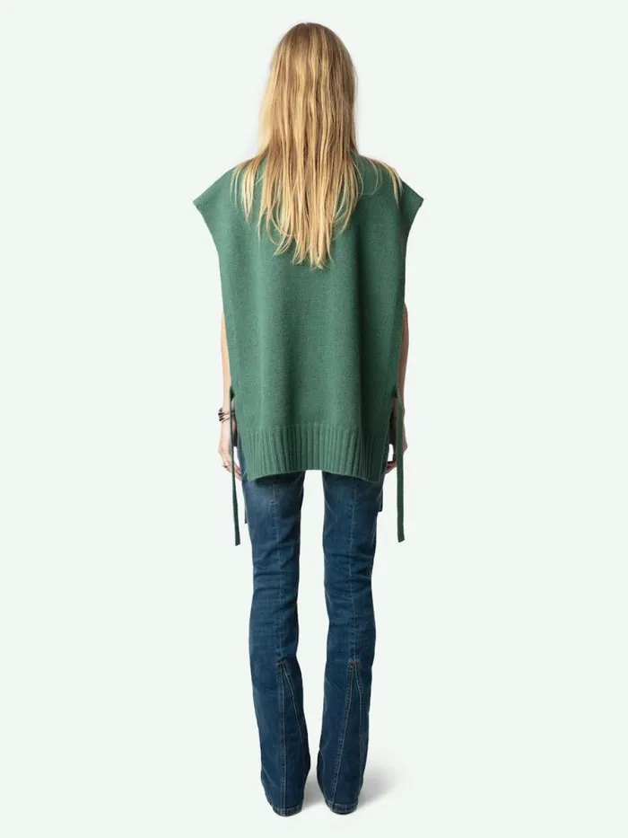 Women Zadig and Voltaire Sweaters and Cardigans Maddy Cashmere Sweater Coriander