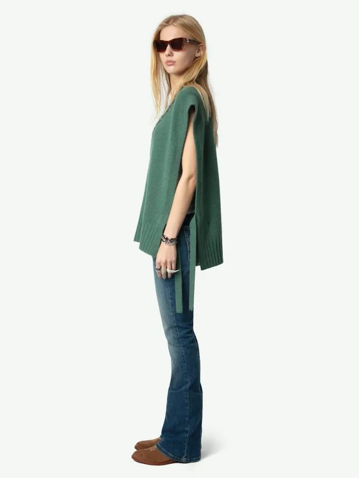 Women Zadig and Voltaire Sweaters and Cardigans Maddy Cashmere Sweater Coriander
