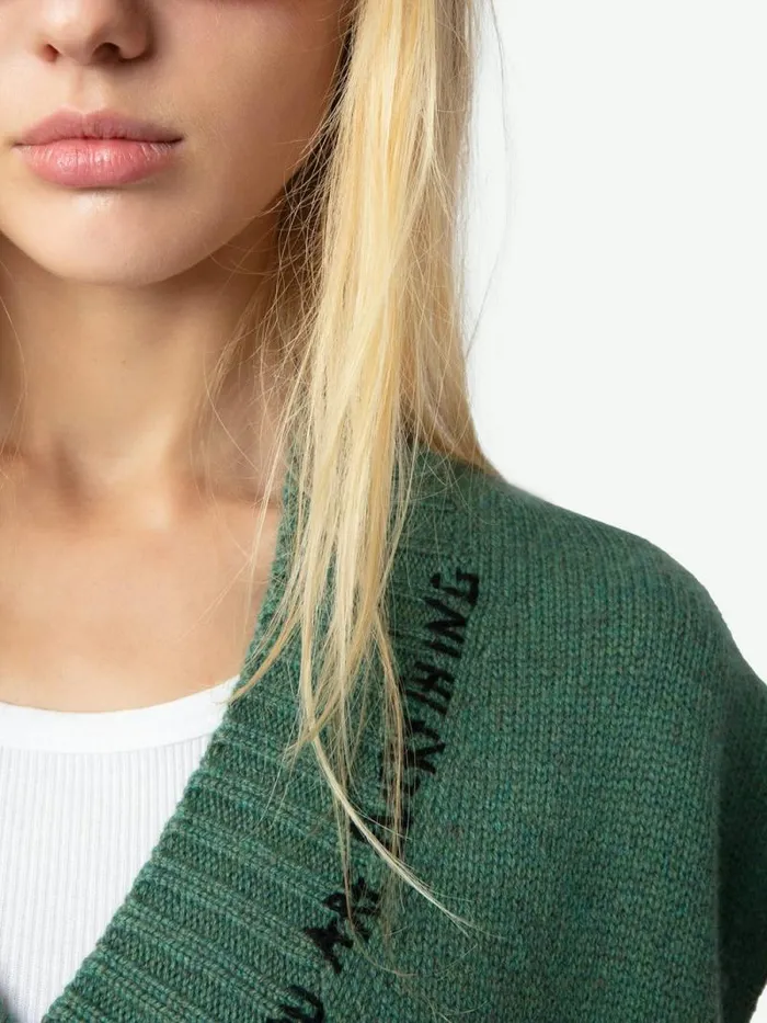 Women Zadig and Voltaire Sweaters and Cardigans Maddy Cashmere Sweater Coriander