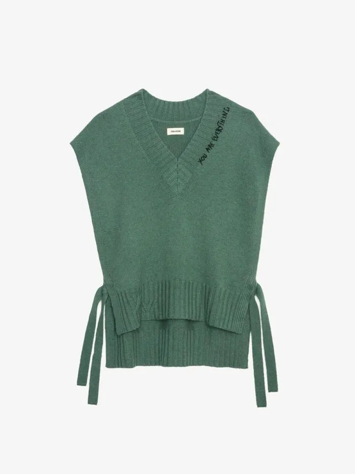 Women Zadig and Voltaire Sweaters and Cardigans Maddy Cashmere Sweater Coriander