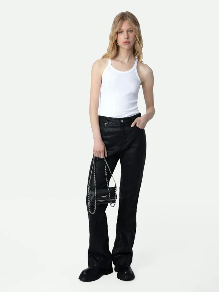 Women Zadig and Voltaire TShirts Alba Tank Top White