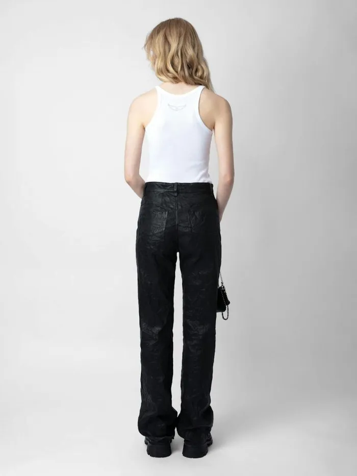 Women Zadig and Voltaire TShirts Alba Tank Top White Women Zadig and Voltaire TShirts Alba Tank Top White