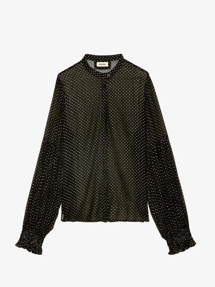 Women Zadig and Voltaire Tops and Shirts Tandy Blouse Black