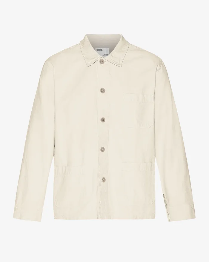 Workwear Jackets Men Colorfulstandard Organic Workwear Jacket 8211 Ivory White