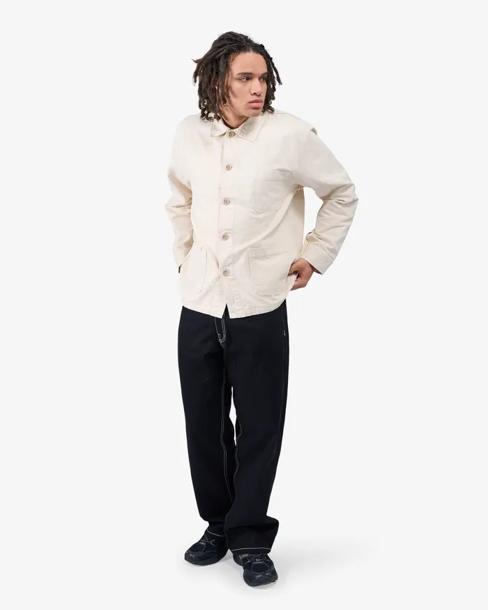 Workwear Jackets Men Colorfulstandard Organic Workwear Jacket 8211 Ivory White
