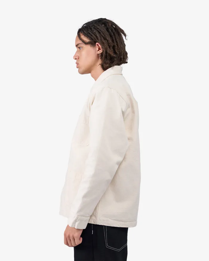 Workwear Jackets Men Colorfulstandard Organic Workwear Jacket 8211 Ivory White