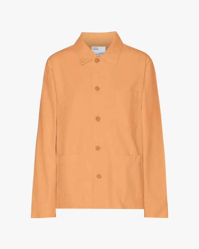 Workwear Jackets Women Colorfulstandard Organic Workwear Jacket 8211 Sandstone Orange