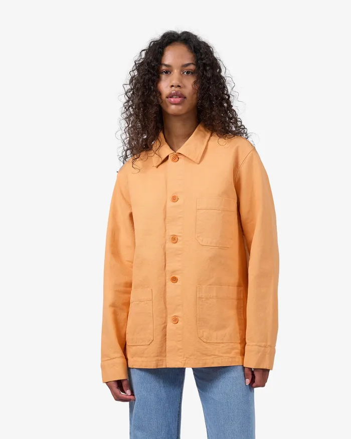 Workwear Jackets Women Colorfulstandard Organic Workwear Jacket 8211 Sandstone Orange