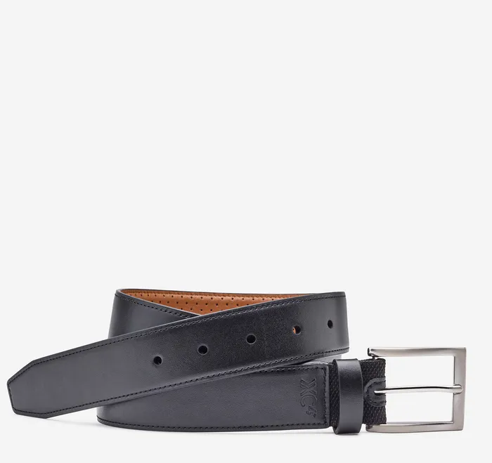 XC4 Dress Belt Black Men Belts Johnston and Murphy