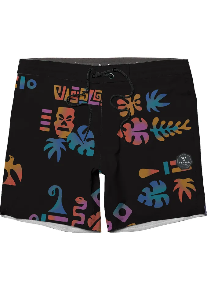 Youth Boardshorts Vissla Yeah You 138243 Kids Boardshort Black