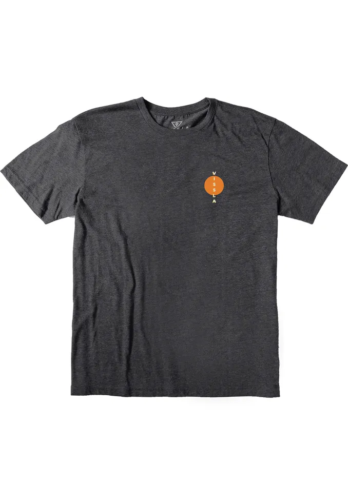 Youth Vissla Toucan Play Boys Tee Black Heather Clothing