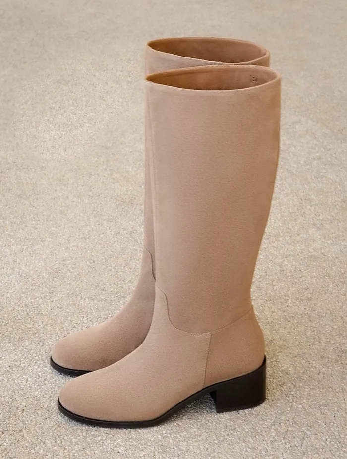 Zohra Antelope Women Bobbies Knee High Boots